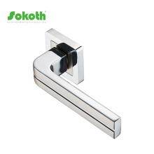 Indonesia Africamarket Cheap interior door handle economic aluminum doorhandleon zinc rose